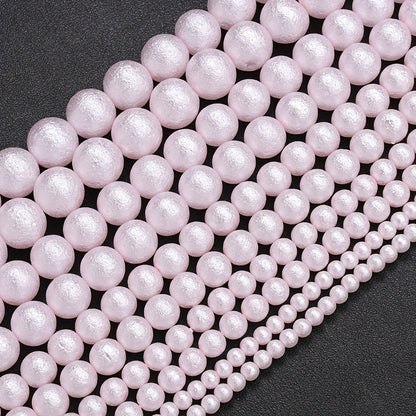 Crumpled Skin Sponge Glass Beads
