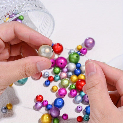 3D Illusion Reflective Acrylic Beads