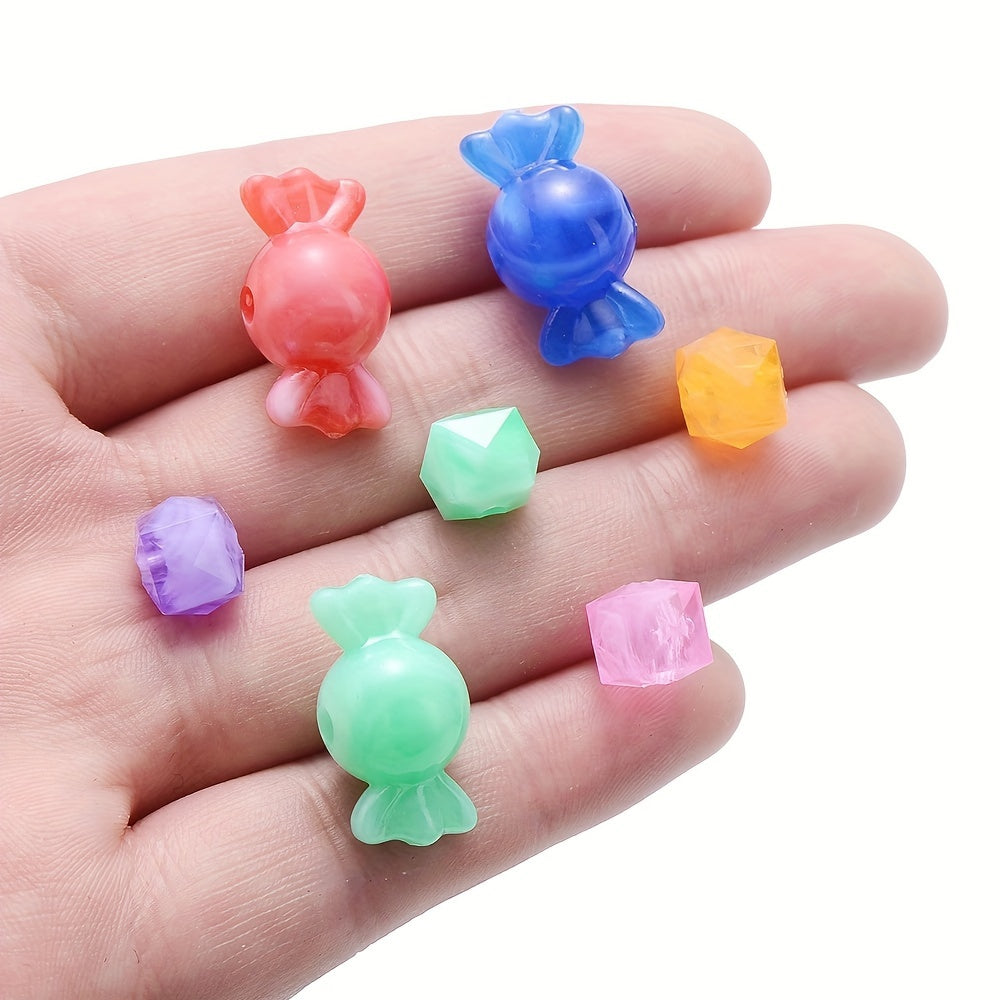 Polygonal Acrylic Beads