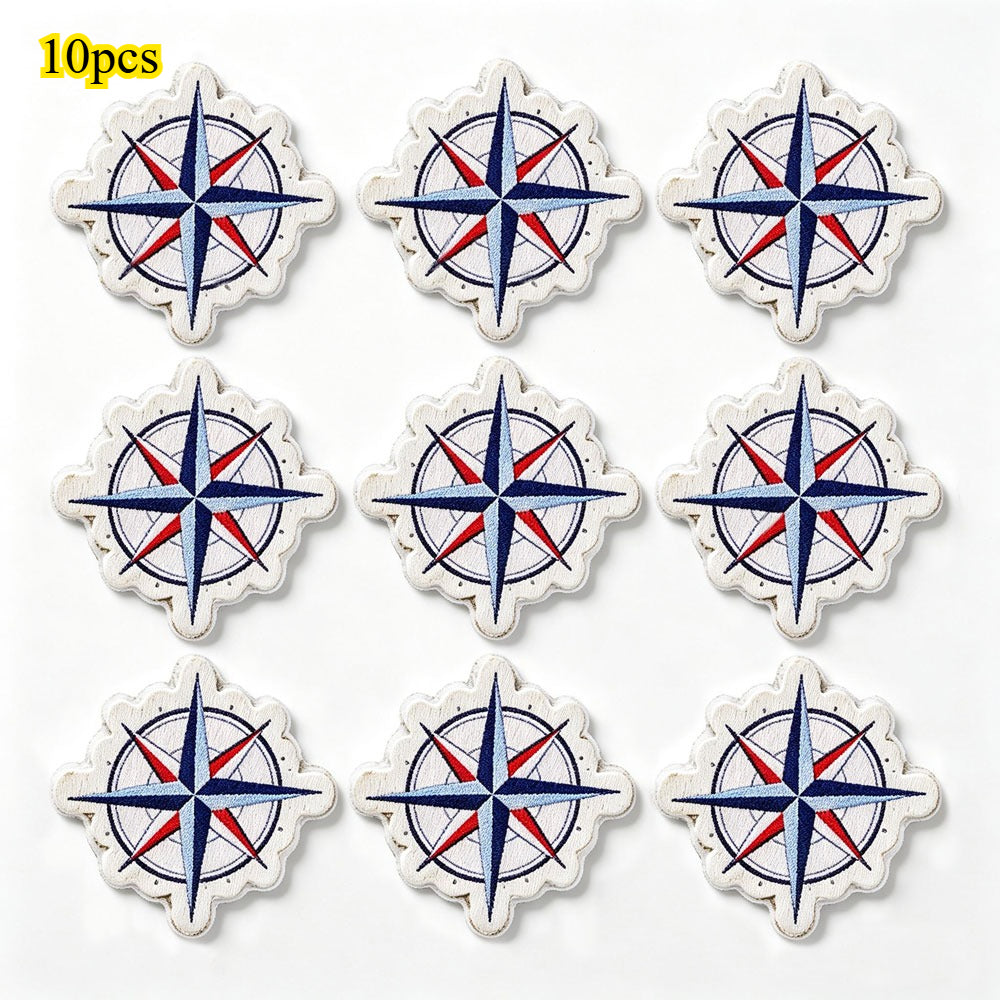 Marine-Themed Wooden Beads