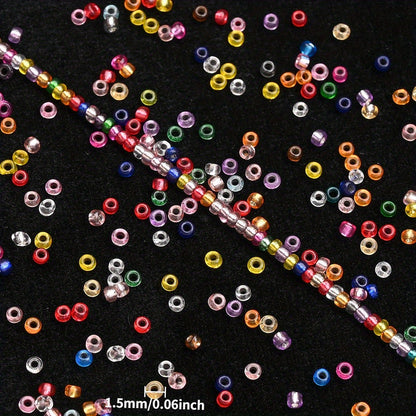 Silver Filled Glass Seed Beads