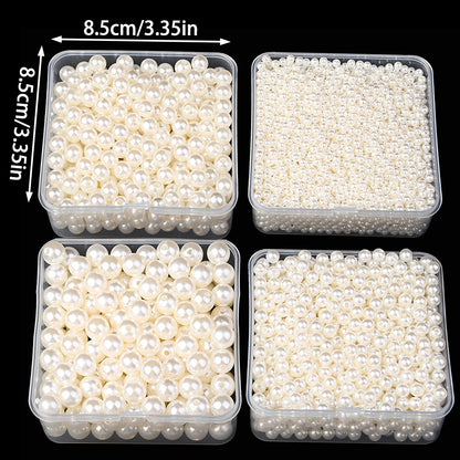 4500pcs Imitation Pearl Beads Set