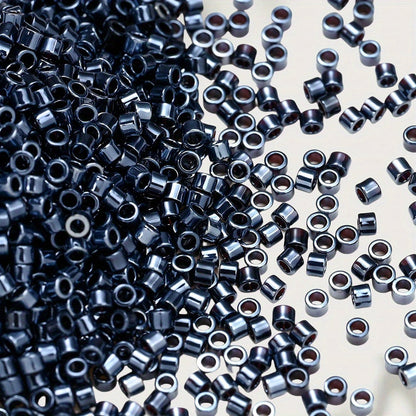 Antique Metal Plated Rice Beads