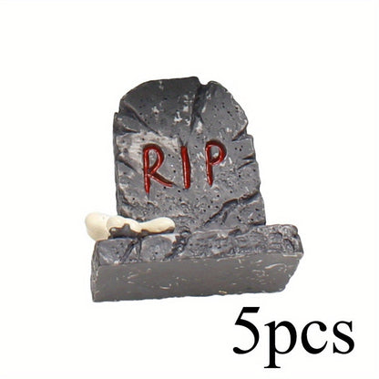 5-Piece Halloween Mini Resin Figurine Set