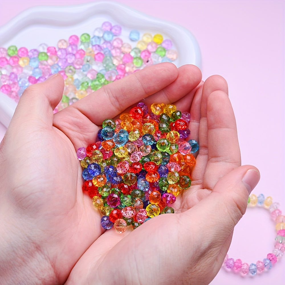 Faceted Acrylic Beads