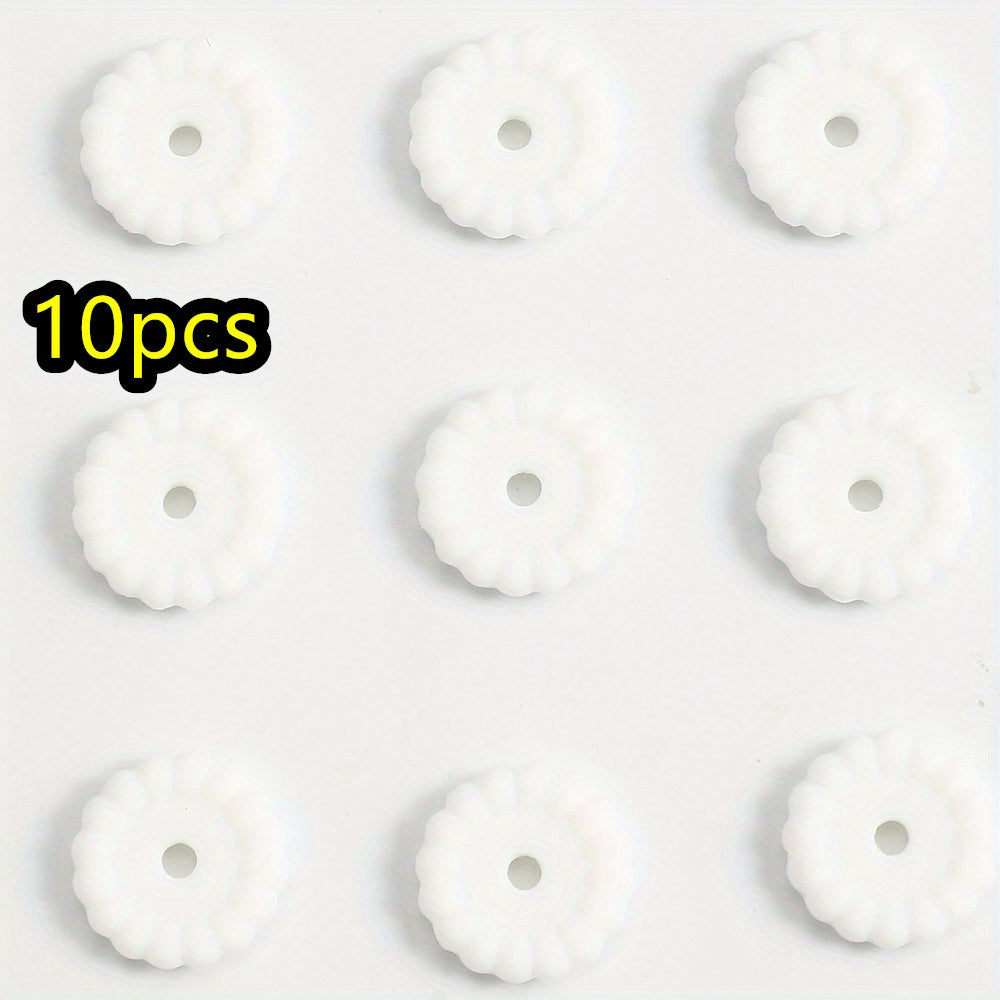 10pcs/set 12/15mm Round Silicone Beads