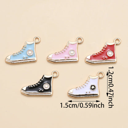 Canvas Shoe Alloy Charms