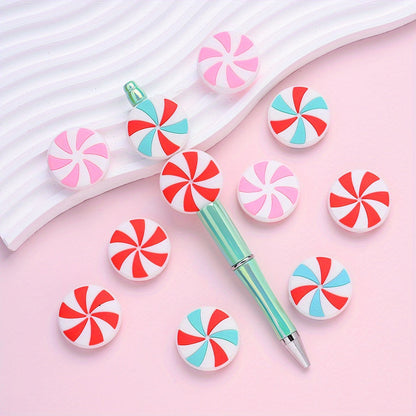 Round Silicone Focal Beads
