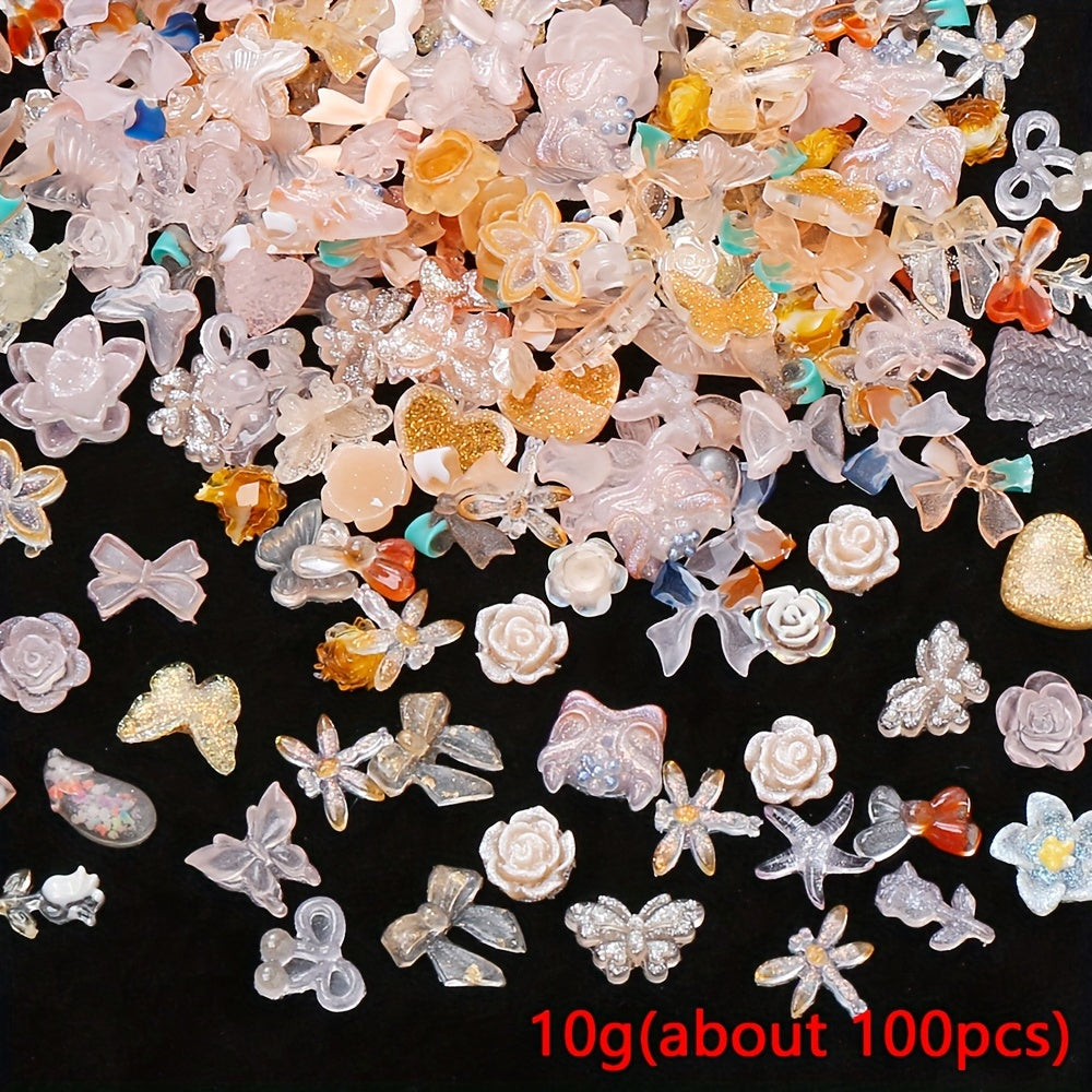 Luminous Acrylic Flatback Patch Beads