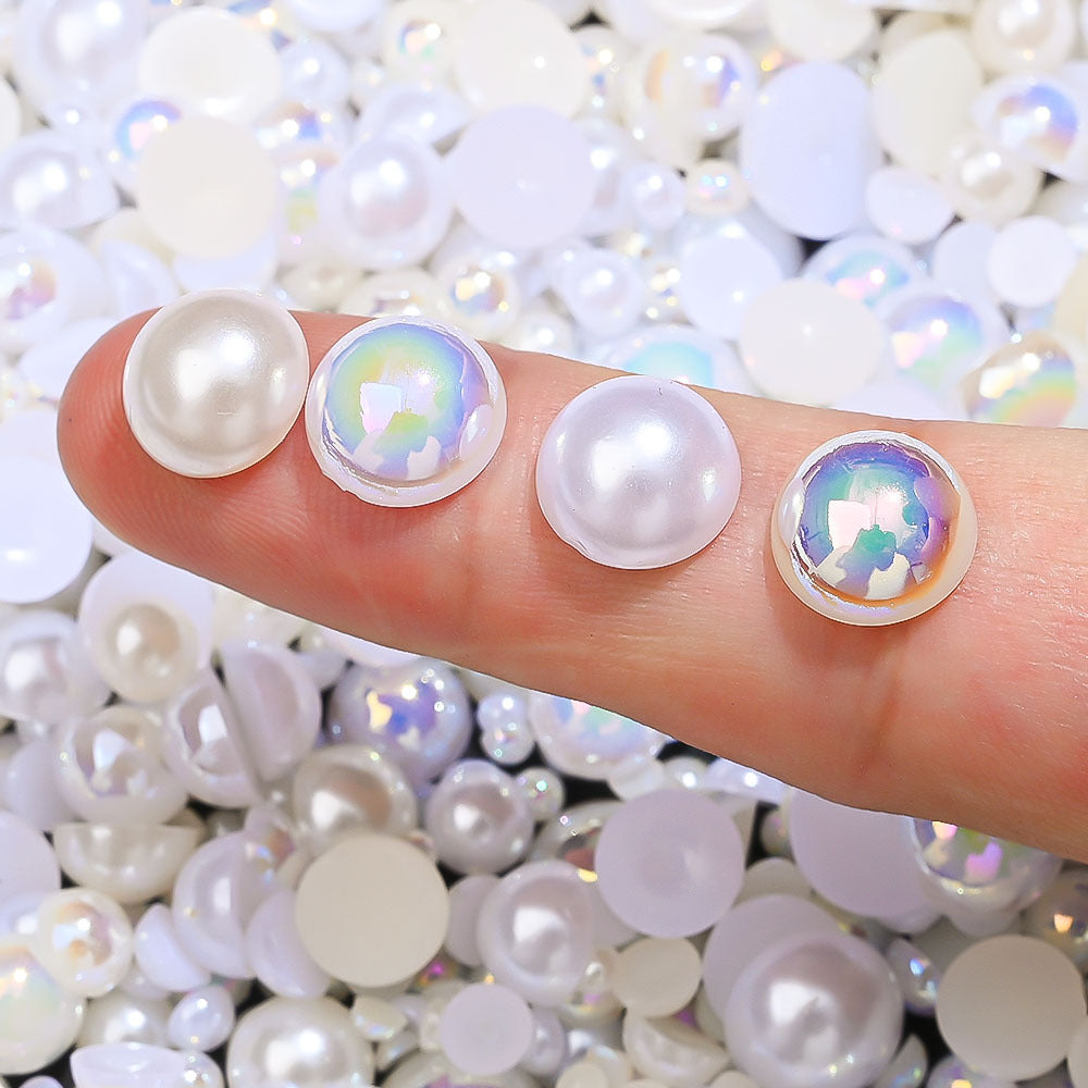 Classic Rhinestone & Pearl Bead Mix