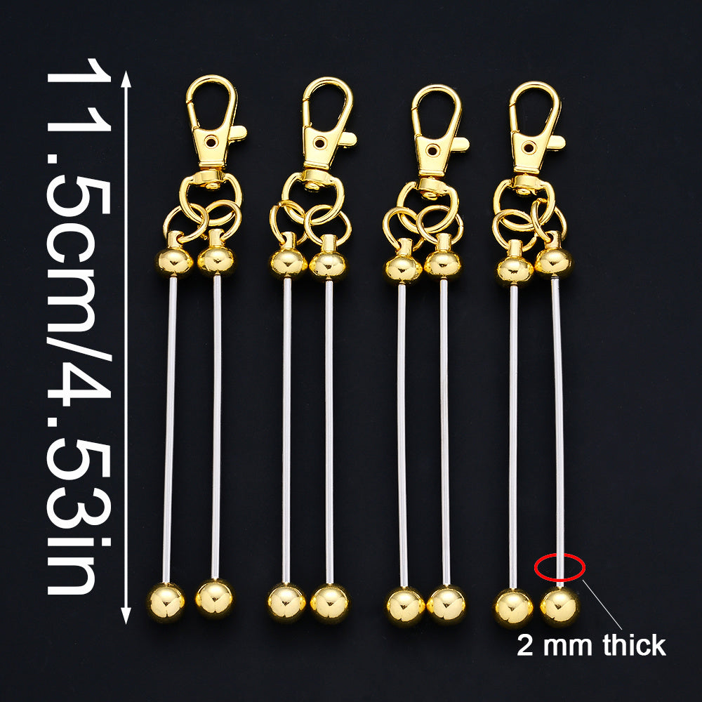 Beaded Keychain Straps with Lobster Clasps