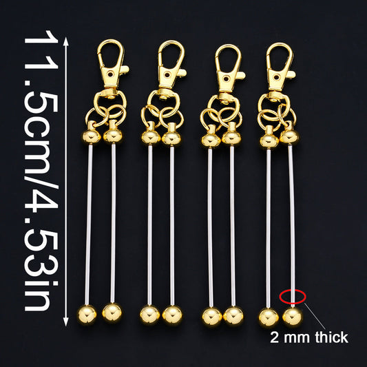 Beaded Keychain Straps with Lobster Clasps