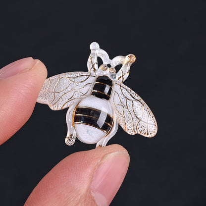 Colorful Acrylic Bee Flatback Rhinestone Charm Pendants