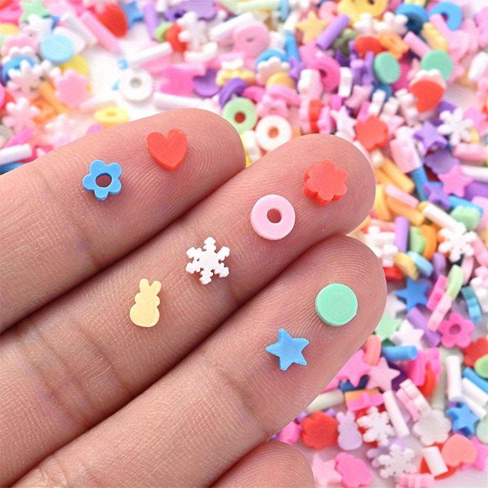 10g 2–6mm Soft Clay Bead Set