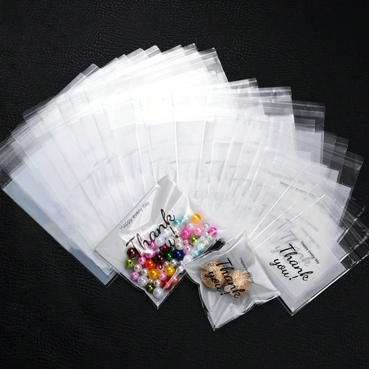 Thank You Printed OPP Gift Bags