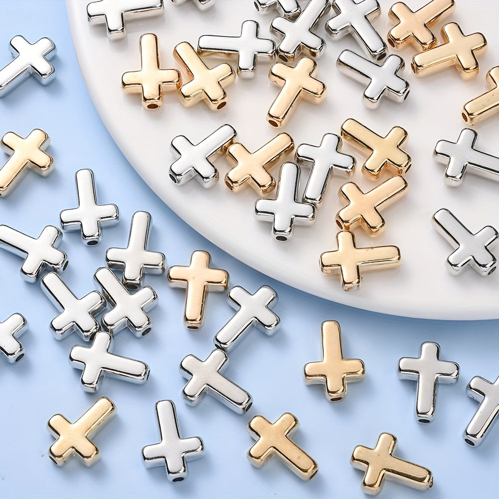 Cross CCB Spacer Beads