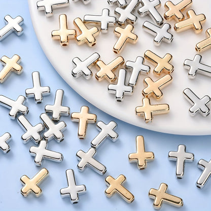Cross CCB Spacer Beads