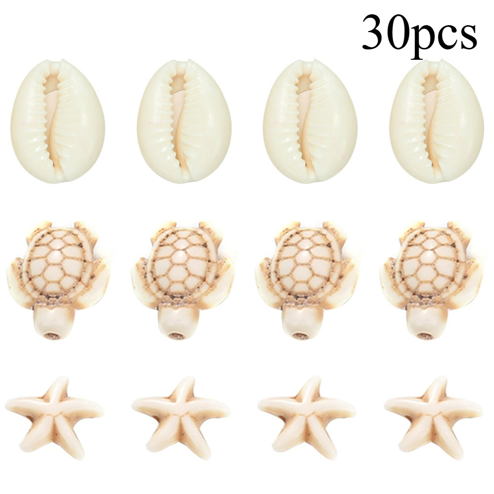 Sea Theme Turtle Starfish Beads