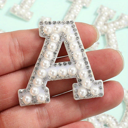 Alphabet Flatback Decorative Bead