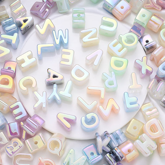 18x21 mm Acrylic Letter Beads