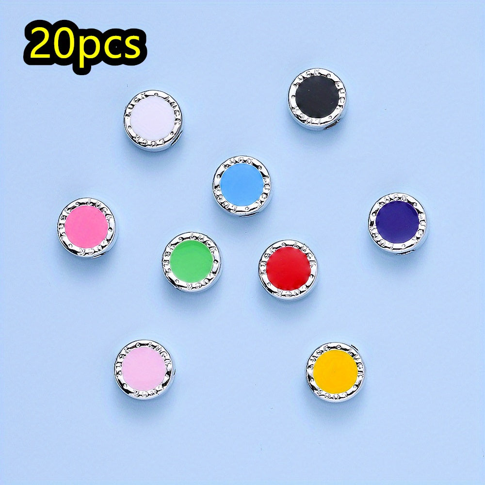 20pcs/set Tiny Crown Bear Heart CCB Beads