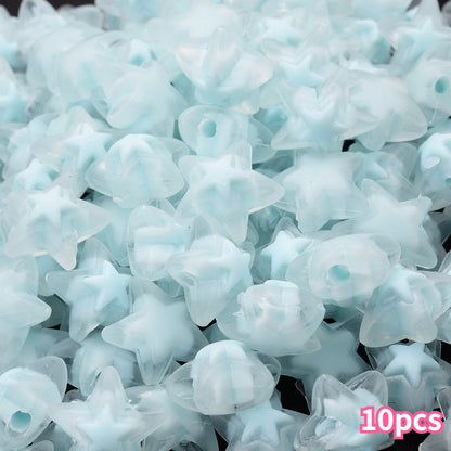 16 mm Acrylic Star Beads