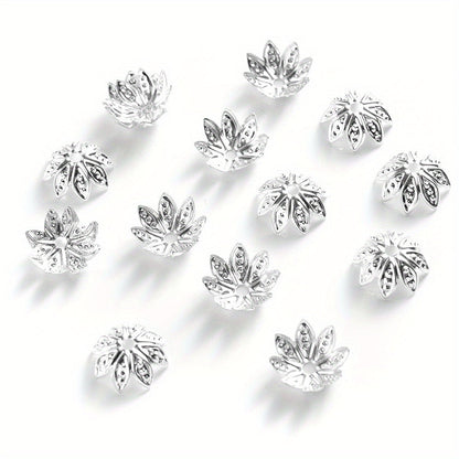 Lotus Metal Bead Caps