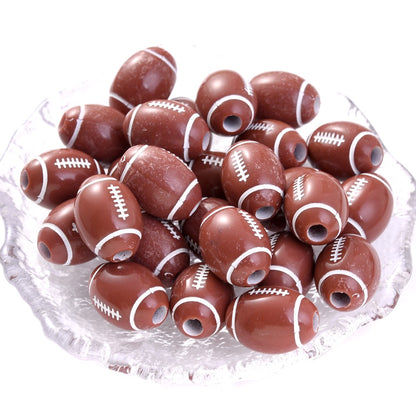50pcs 39 Styles Mixed Sports Ball Beads