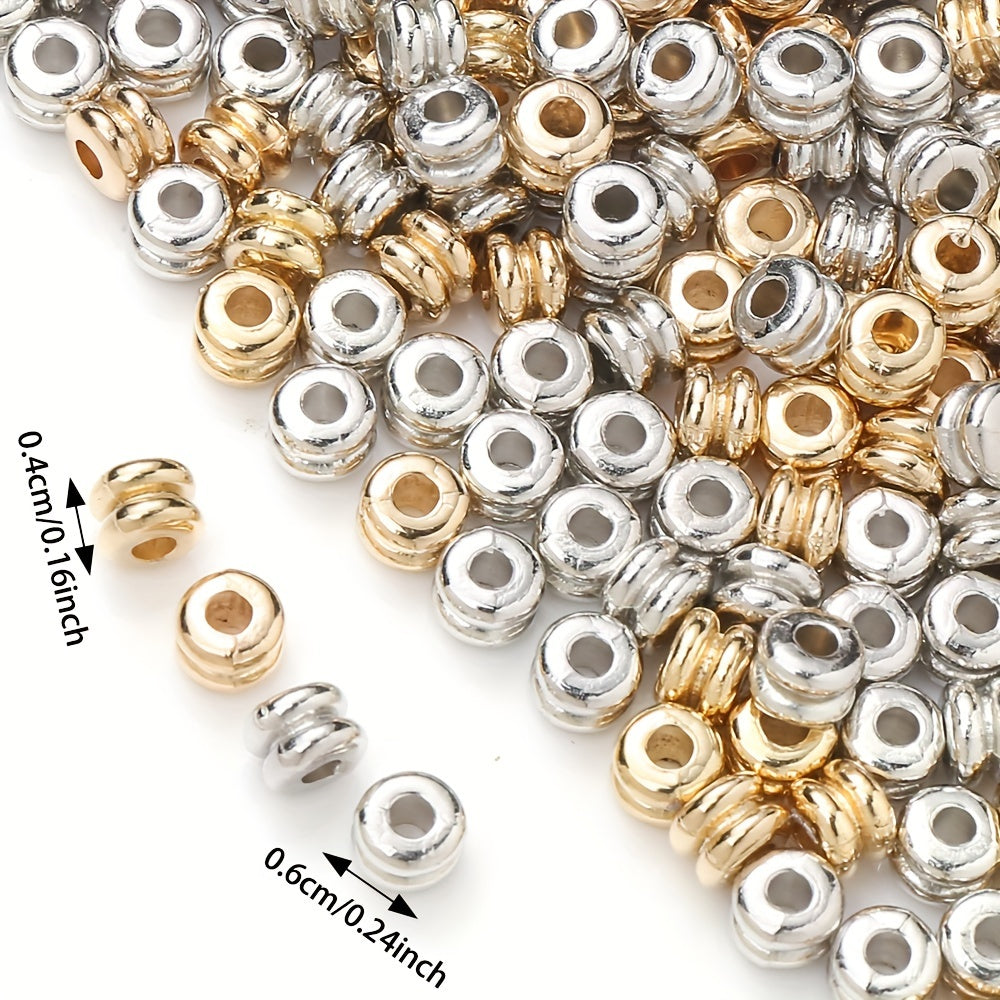 Small Yo-Yo Plastic Beads