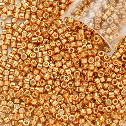 1280pcs/bottle 2mm Punk Style Glass Seed Beads