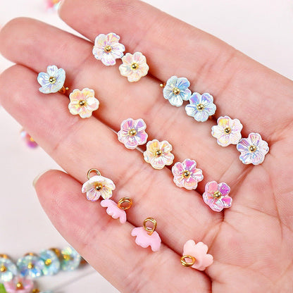 AB Resin Lily of The Valley Charms