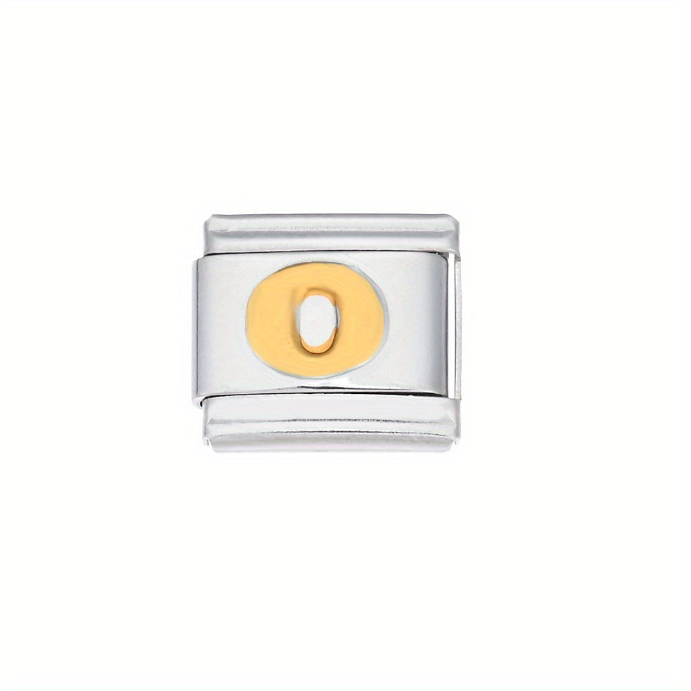 Golden Arabic Numeral Bracelet Module
