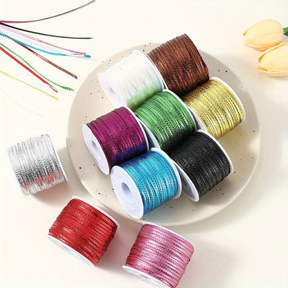 100 m/Roll 3 mm Christmas Ribbon Cord
