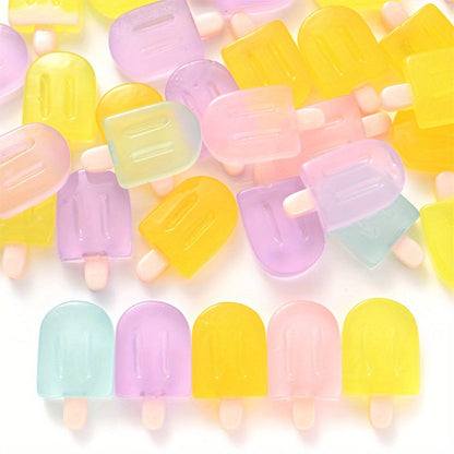 Luminous Popsicle Resin Beads