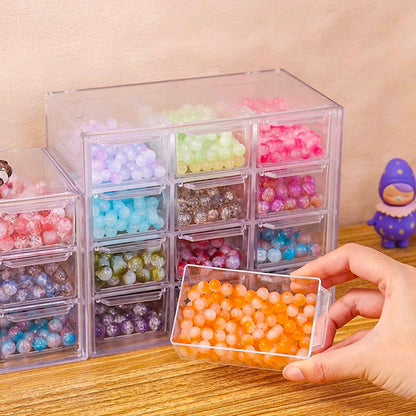6/9/12-Grid Clear Acrylic Jewelry & Craft Storage Organizer