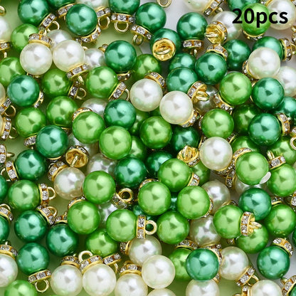 Irish Color Imitation Pearl Acrylic Beads