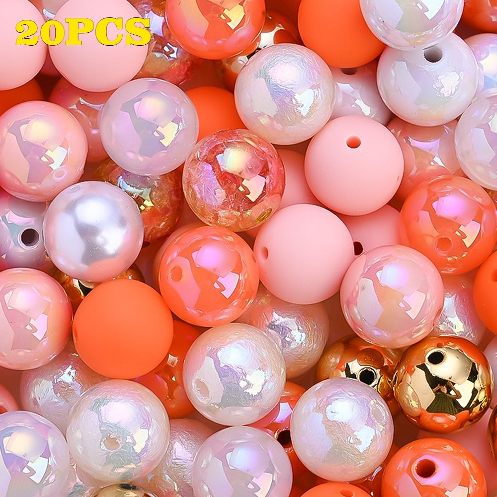Vintage Round Wood Beads
