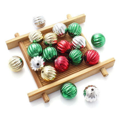 10pcs/set 16mm Christmas Resin Bubble Gum Beads