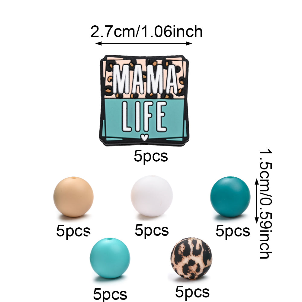 Mother’s Day Silicone Bead Set