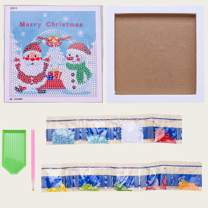 Diamond Art Christmas Ornament Kit