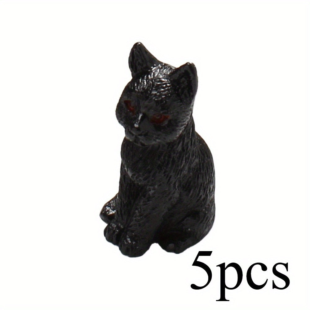 5-Piece Halloween Mini Resin Figurine Set