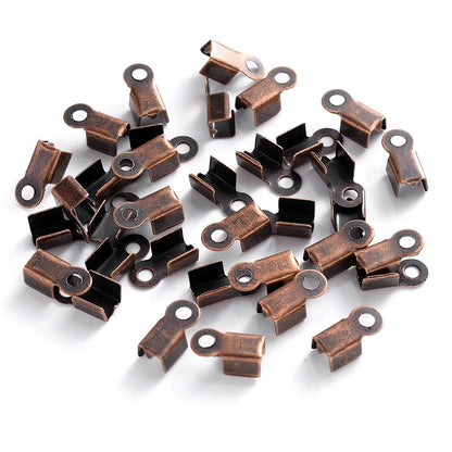200pcs 2.5/3.5/4mm Crimp End Caps
