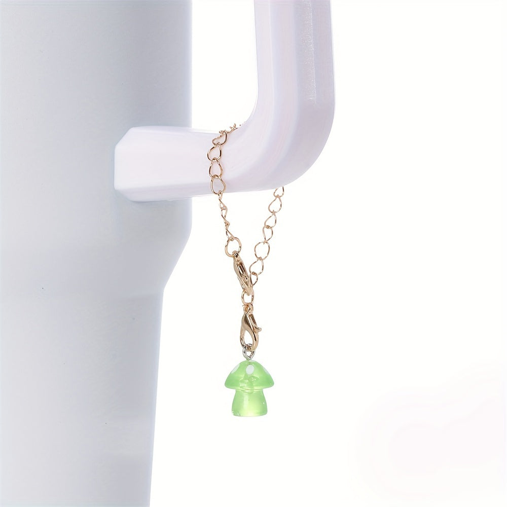 1PC Luminous Resin Mushroom Pendant