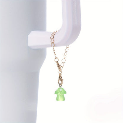1PC Luminous Resin Mushroom Pendant