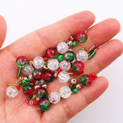 Christmas Mixed Acrylic Beads