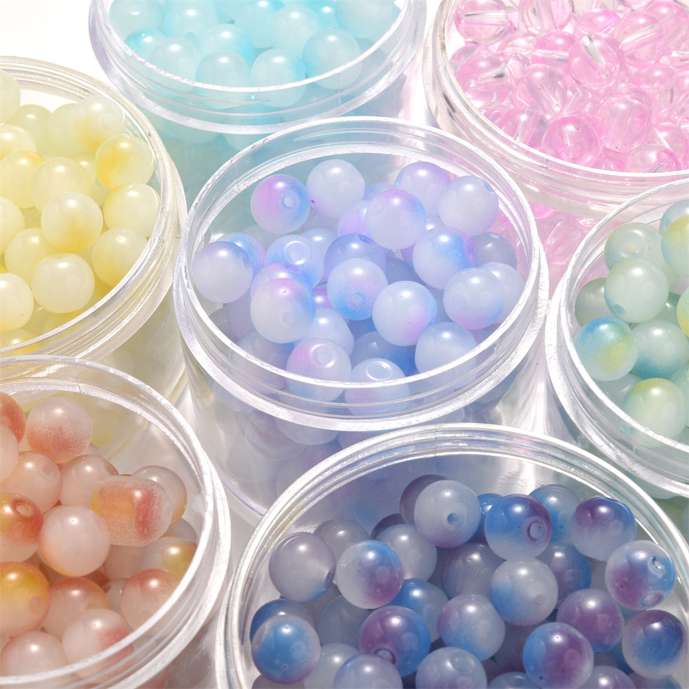 8 mm Glass Beads