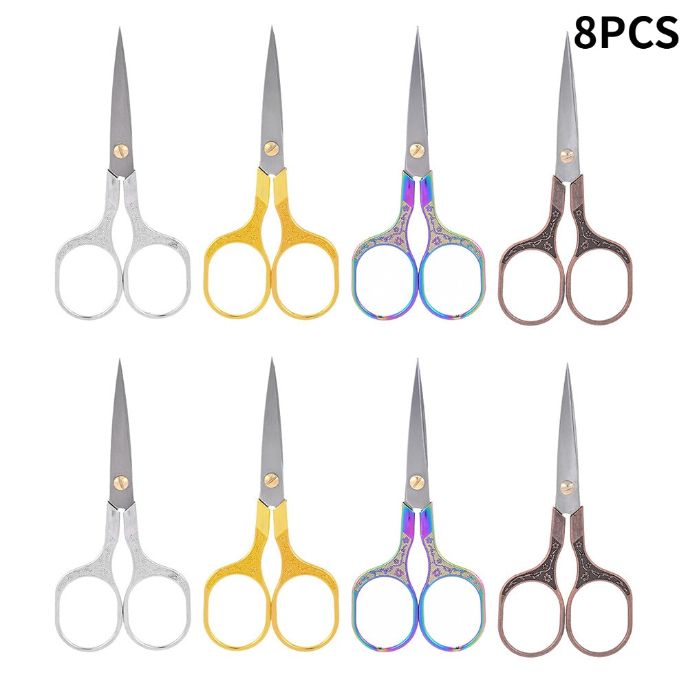 Vintage Plum Zinc Alloy Scissors