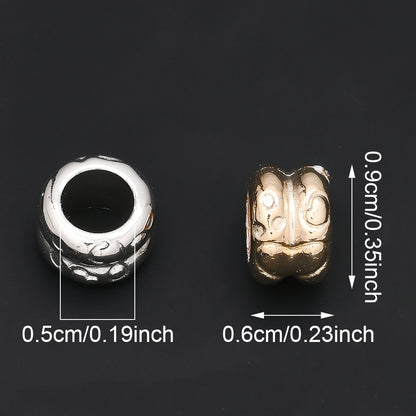 Double Layer Cylinder Spacer Beads