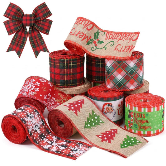 Christmas Buffalo Plaid Ribbon