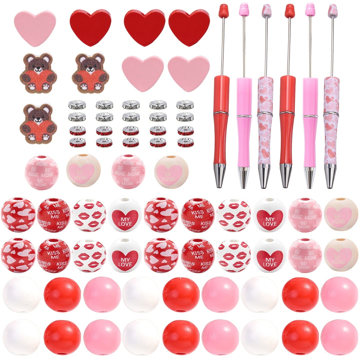 Valentine Beadable Pen Making Kit